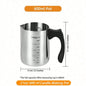 Candle Wick Holder Making Supplies for DIY Candles Wax Pouring Pot 900ml
