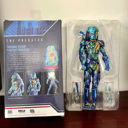 NECA Shaman Predator Ultimate Armored Lost Warrior Jungle Hunter Thermal Vision Fugitive Predator Action Figure Model Toys Gifts-EXPROTAS