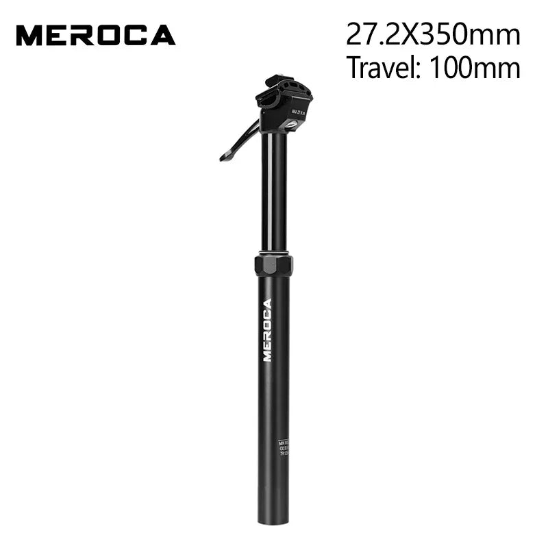 27.2/30.9/31.6mm Dropper Seatpost MEROCA Hydraulic MTB Road Bike Seat Post