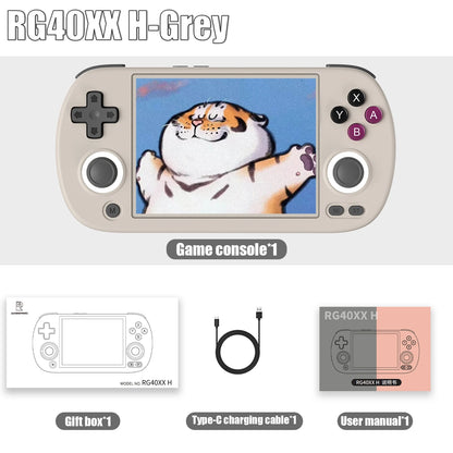 ANBERNIC RG40XX H Console | 4.0" Handheld Game System 64 Bit IPS RGB 5K Games