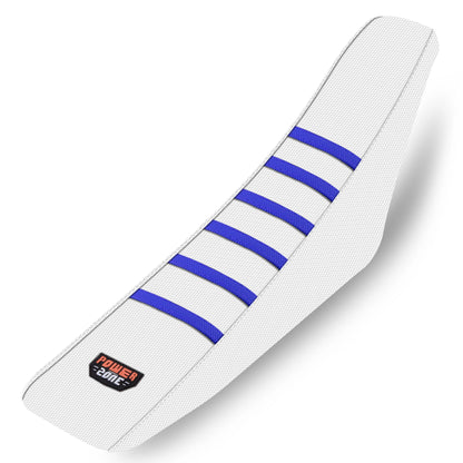 White Ribbed Waterproof Anti-Slip Seat Cover by Powerzone for SXF EXC KXF CRF