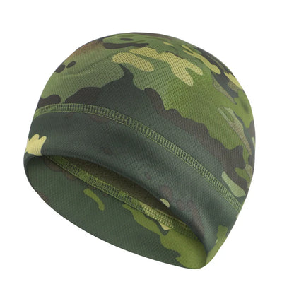 Men Women Winter Fleece Beanie Hat, Windproof Tactical Military Skull Cap for Hiking Hunting