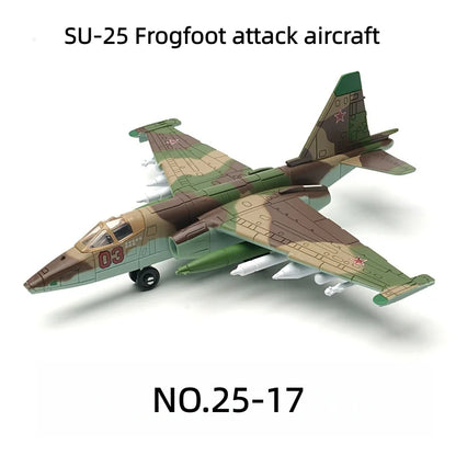 Military Building Blocks Fighter Aircraft A-10 F14 Model Toy for Boys