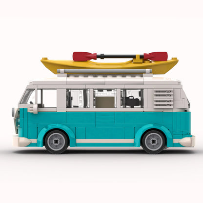 Yigebebe Moc Technical T1 Camper Van 309PCS Building Block Toy Set