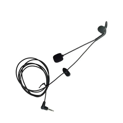 3.5mm Plug Referee Intercom Headset Judger Use Motorcycle Referee Earphone Football Referee Black Interphone Headphone
