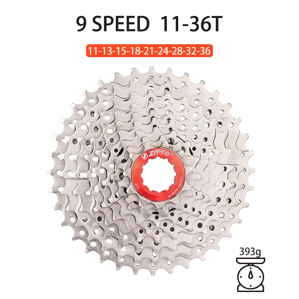 ZTTO MTB Road Bike 8/9/10/11/12 Speed Cassette 11v 25T/28T//30T/32T/34T/36T Sprocket K7 10v Bicycle Freewheel-EXPROTAS