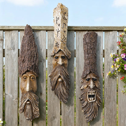 1PC Elf Shaped Tree Garden Pendant Decorative Resin Handicraft