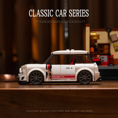 325pcs Classic Racing Car Building Blocks Creative STEM Model Toy Gift for Kids