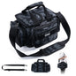 Fishing Tackle Bag Large Capacity Backpack 600D Oxford Waterproof Camping