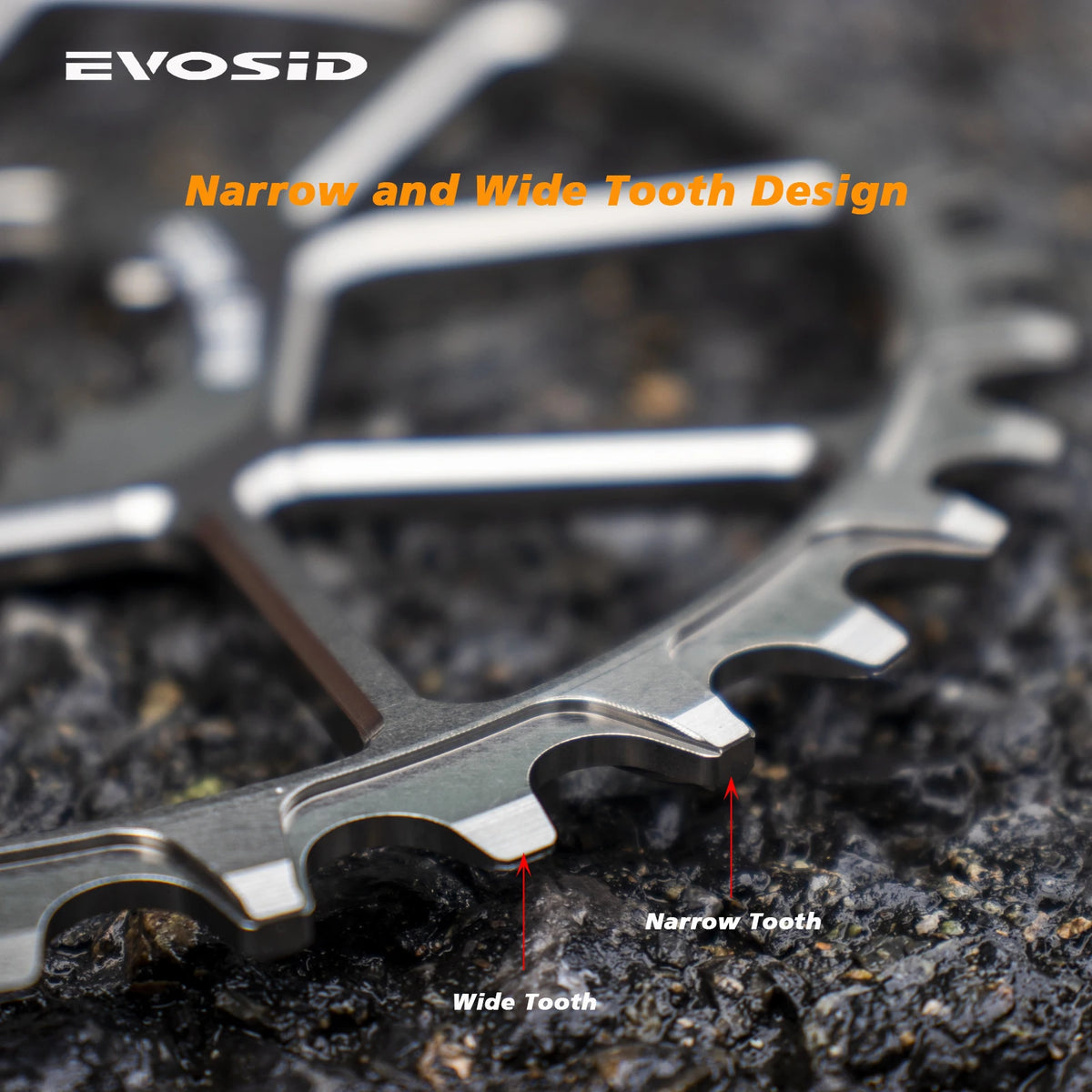 MTB Bicycle Chain 3mm Offset Chainring 32T 34T 36T 38T Direct Mount Bike