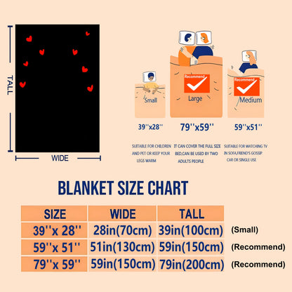1PC Black Bat Fleece Blanket Soft Halloween Flying Bats Gift
