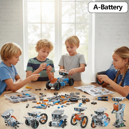 12-in-1 STEM Robot Building Toy Educational Science DIY for Kids Age 8+