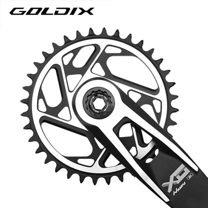 SRAM 3-Bolt MTB Chainring GOLDIX Narrow Wide 3mm Offset 34/36/38/40T