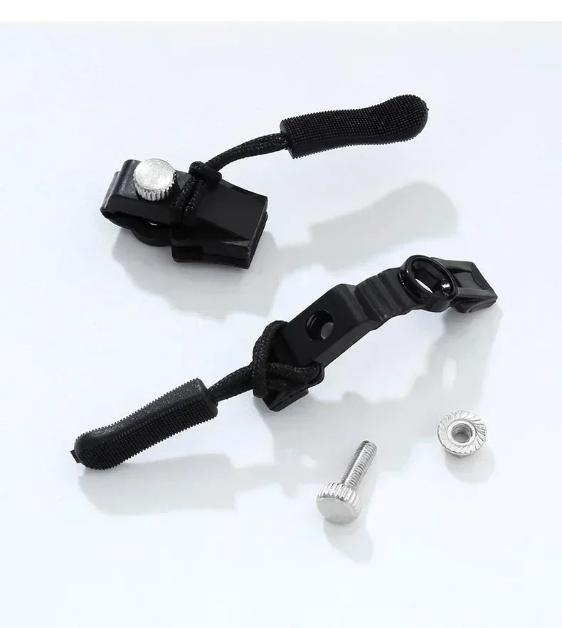 24/3pcs Universal Detachable Metal Zipper Slider Puller Detachable Instant Repair Kit DIY Replacement Lever Locks for Clothing