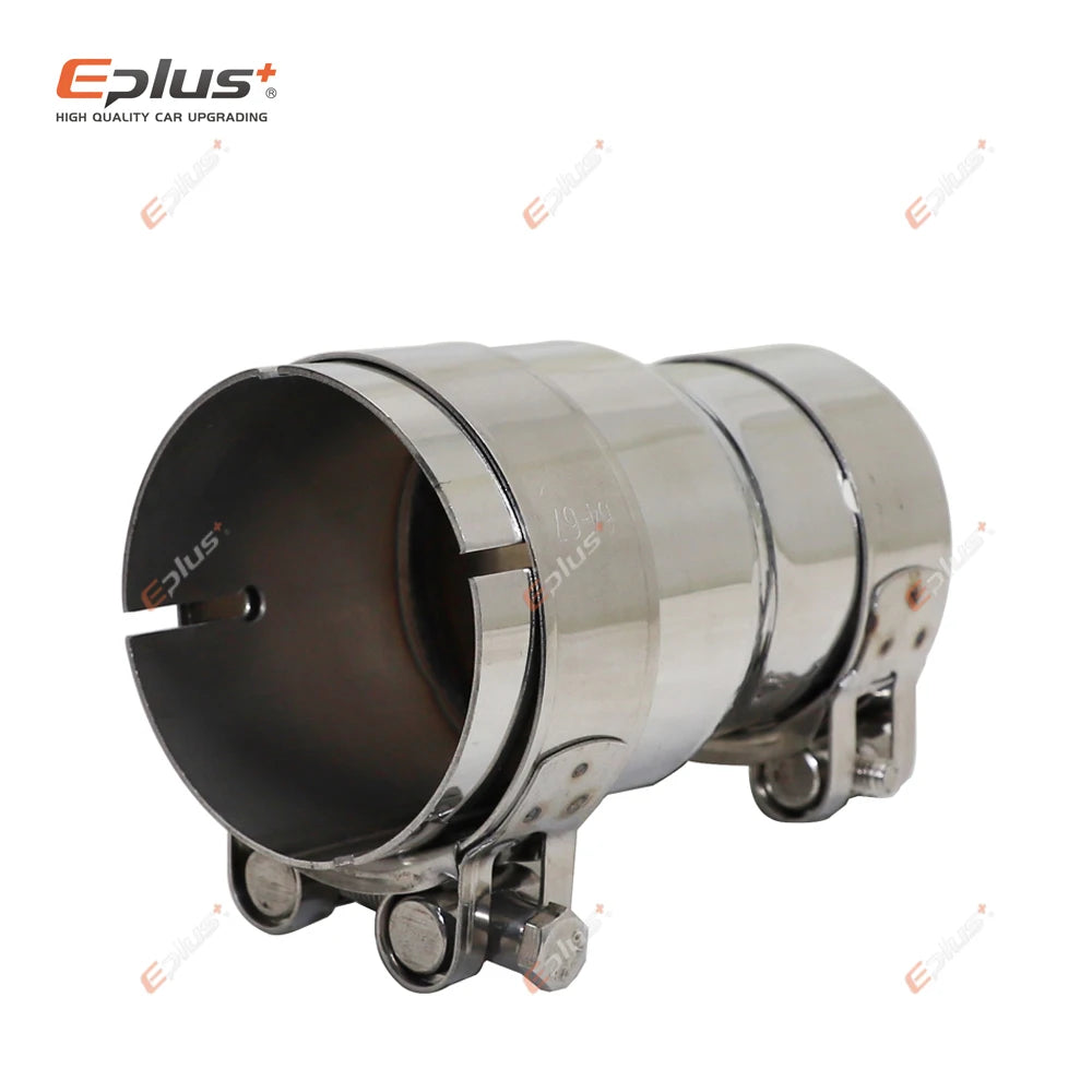 Stainless Steel Reducer Adapter | 39mm–54mm Exhaust Muffler for Car/Motorcycle