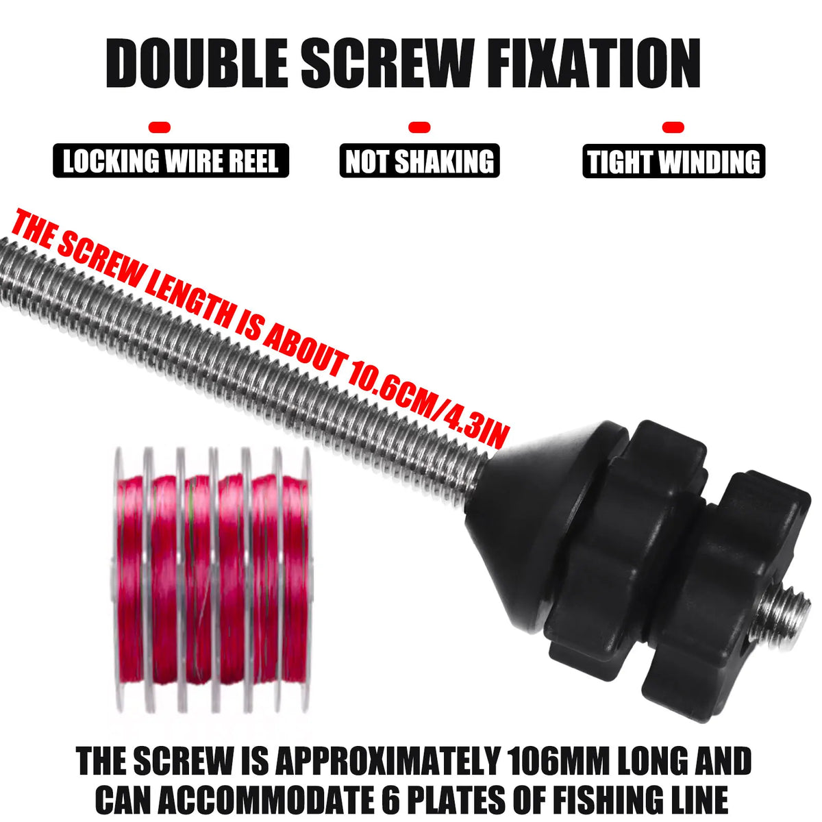 Baitcasting Spinning Reel Fishing Line Spooler Portable Winder Machine