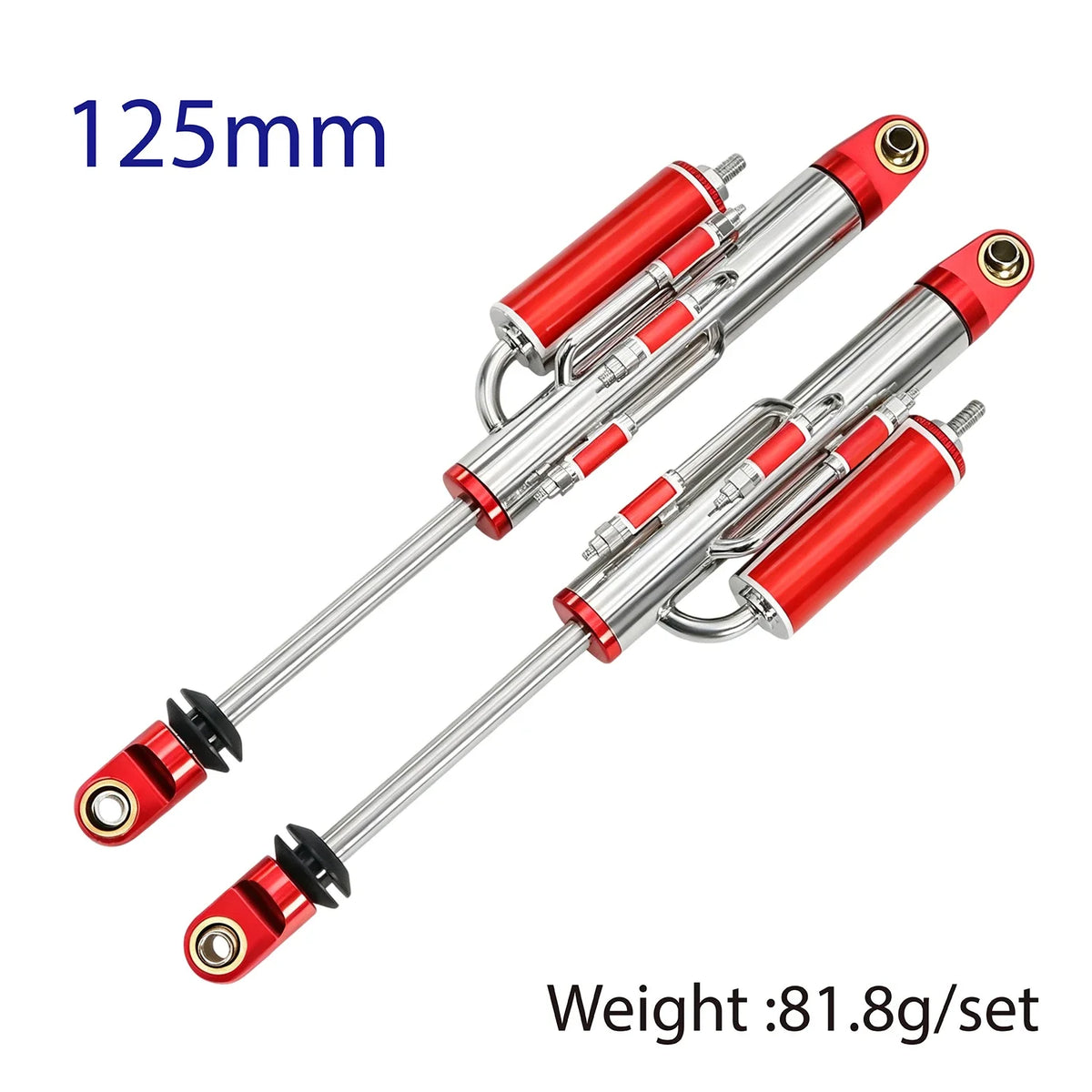 For 1/10 RC Crawler Shock Absorber Damper 2Pcs Metal UT4 TRX4 90046