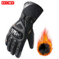SUOMY Winter Motorcycle Gloves Waterproof Warm Pink Purple Riding Gloves for Women