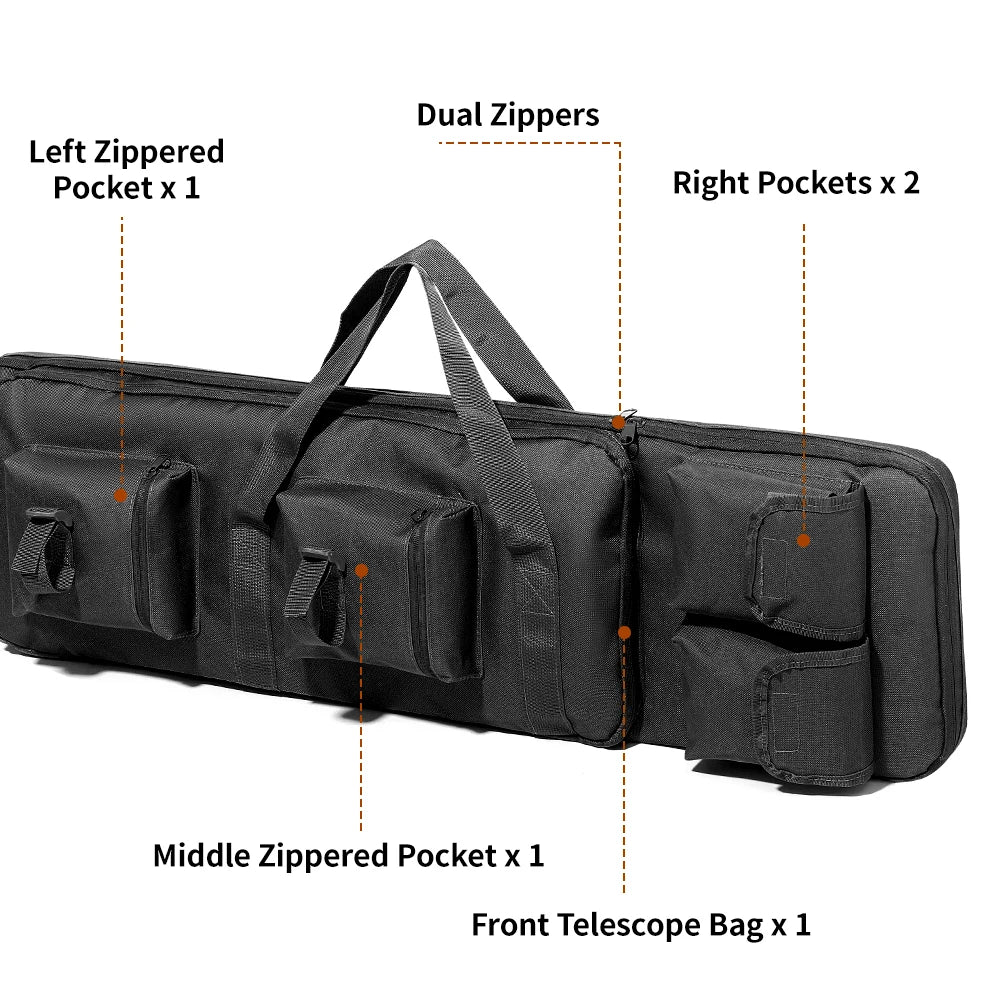 Rifle Case Bag 94cm 120cm Soft Tactical Carry Hunting Accessories