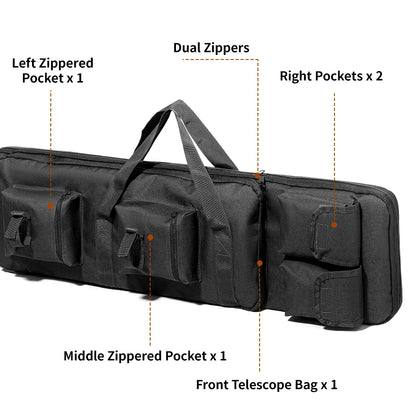 Rifle Case Bag 94cm 120cm Soft Tactical Carry Hunting Accessories