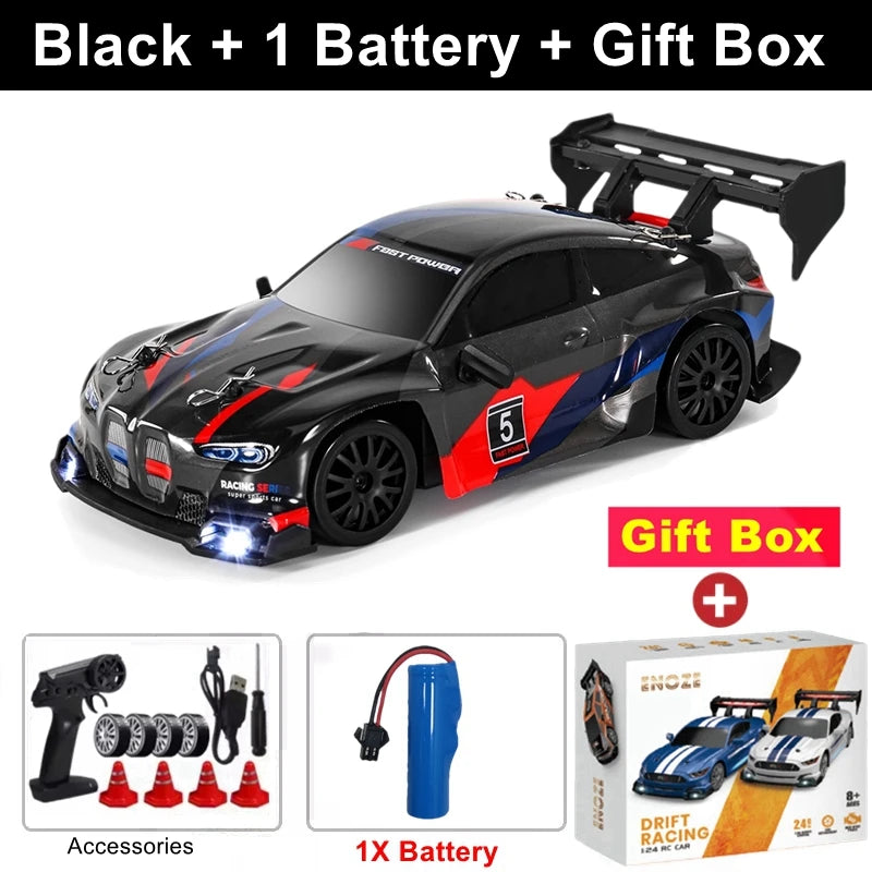 4WD RC Drift Car Remote Control 2.4G Racing Electric Toy 4x4 Vehicle