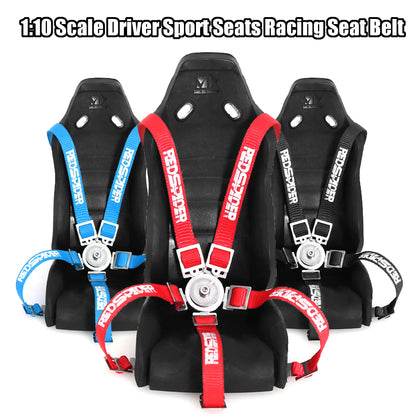 Car Seat Strap for 1/10 RC Crawler SCX10 TRX6 Remote Control Vehicle