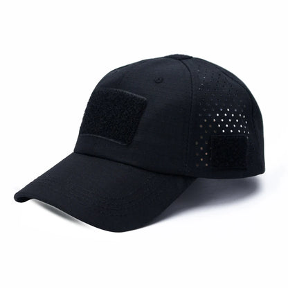 2Pcs Camouflage Baseball Cap Breathable Sun Hat Outdoor Hunting Fishing