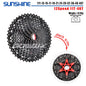 SUNSHINE MTB Cassette Shimano HG 8–12 Speed Wide Range Black Sprocket - EXPROTAS