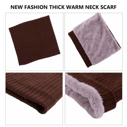 Ski Neck Scarf Thermal Fleece Warmer Winter Snood for Men Women Cycling