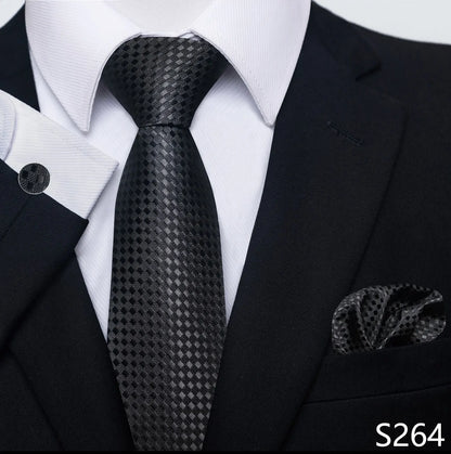 EXPROTAS Tie Pocket Square 8cm Wedding Formal Men’s Accessories