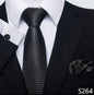 EXPROTAS Tie Pocket Square 8cm Wedding Formal Men’s Accessories