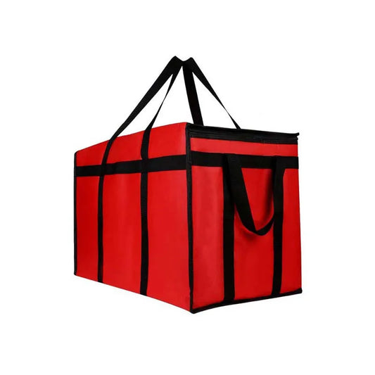 Pizza Delivery Bag Insulated Waterproof Large Capacity Portable Easy Clean