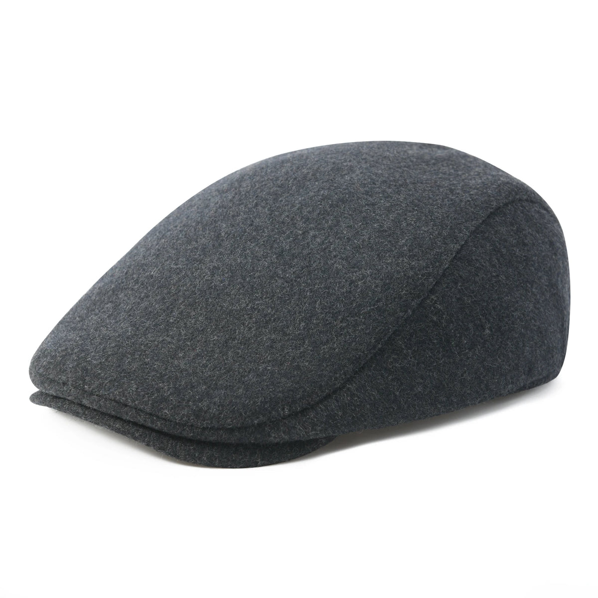Men's Herringbone Newsboy Hat Wool Blend Flat Cap Gatsby Style