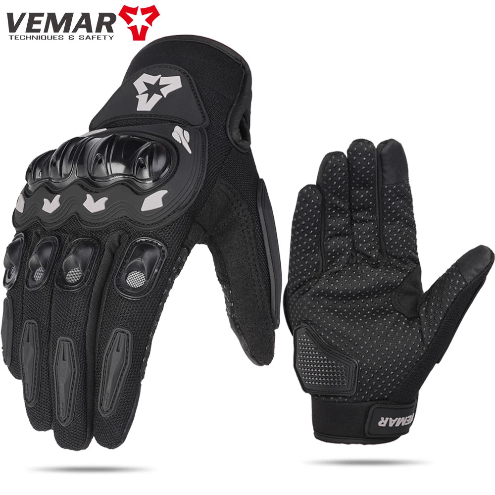 SUOMY Winter Motorcycle Gloves Waterproof Warm Pink Purple Riding Gloves for Women