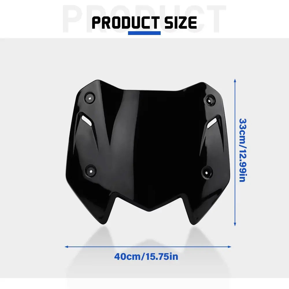 Motorcycle Windshield Deflector Screen for Yamaha TMAX 560 Tech Max 2022-2026