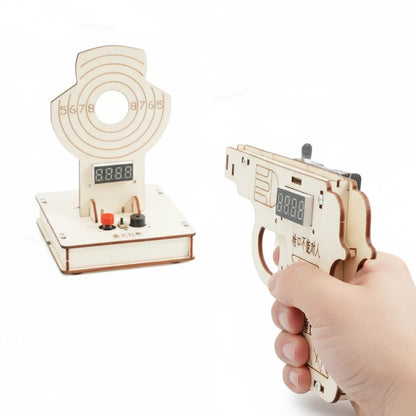 DIY Wooden Target Shooting Toy for Children - Safe Interactive Craft