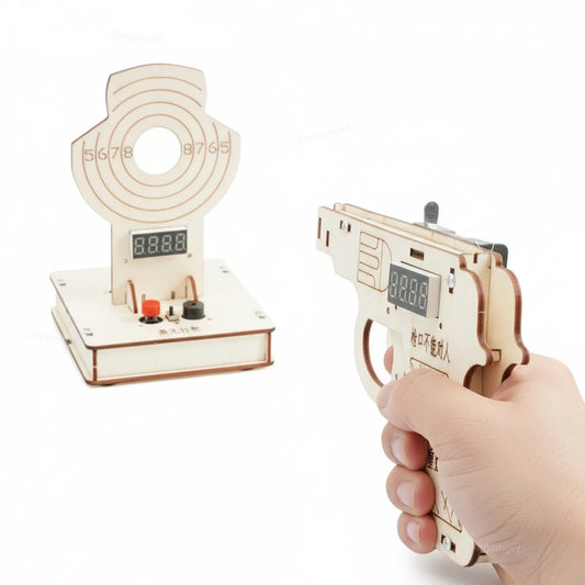 DIY Wooden Target Shooting Toy for Children - Safe Interactive Craft