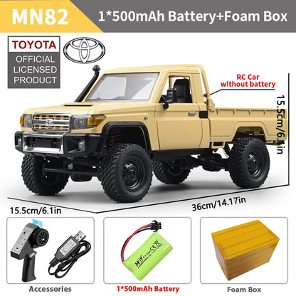 ZWN MN82 MN82S LC79 1/12 RC Pickup Truck 4WD Off-Road Climbing Car Toy Gift