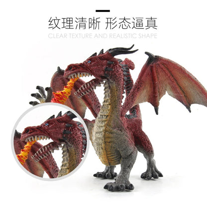Realistic Western Mythology Dragon Action Figure for Kids Gift Toy