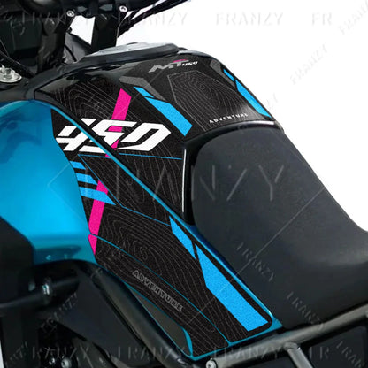3M Motorcycle Fuel Tank Pad Anti Slip Decals for CFMOTO 450MT 2024