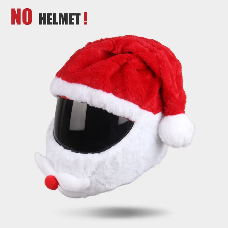 Protection Headgear Cover Plush Helmet for Motorcycle Full Face Cartoon