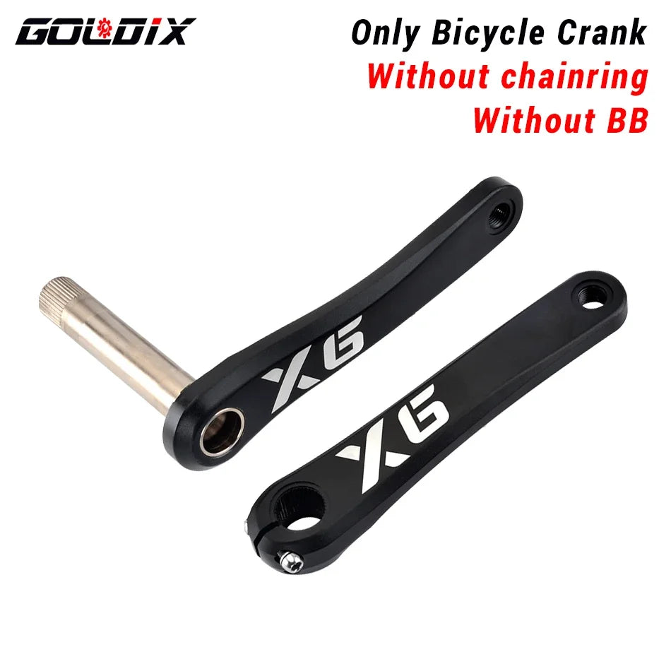 GOLDIX Crankset 170/175mm Direct Mount Narrow Wide Chainring 30T-38T Alloy