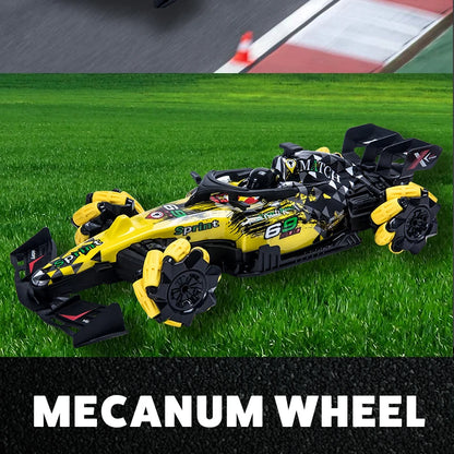 ZWN F1 RC Drift Car With Music Led Lights 2.4G Glove Gesture Radio Remote Control Stunt Cars 4WD Electric Children Toy vs Wltoys-EXPROTAS