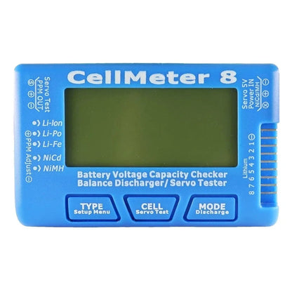 Digital Battery Capacity Checker RC LiPo Li-ion Nimh Nicd Tester Cellmeter-7