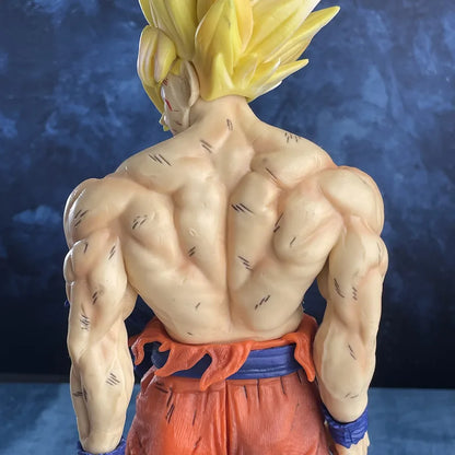 43cm Dragon Ball Z Son Goku Figure GK Super Saiyan Son Goku Action Figure PVC Vegeta Collection Statue Model Figurine Toys-EXPROTAS