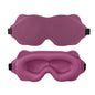 3D Block Out Light Eye Mask Soft Padded Sleep Cover for Travel