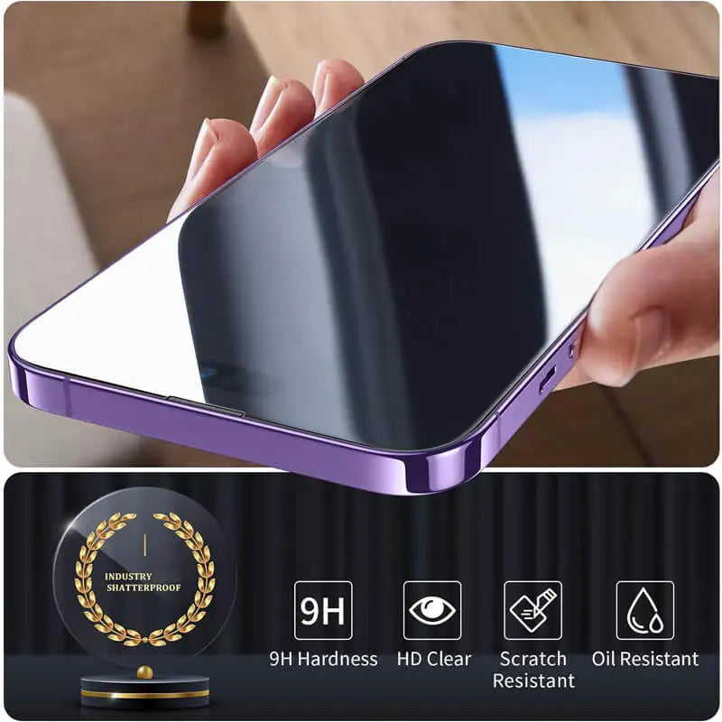 Max Screen Protector Tempered Glass for iPhone 14 15 16 17 18 Pro