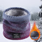 Winter Knitted Scarf Women Neck Warm Cashmere Snood Soft Wool Wrap