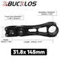Adjustable Bicycle Handlebar Stem BUCKLOS 3D Forged MTB Road Bike Riser