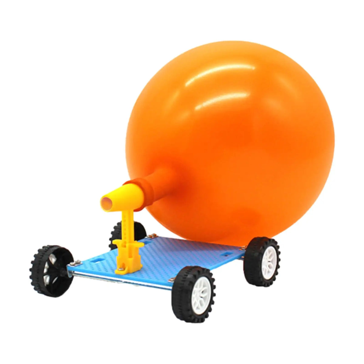 Balloon Powered Car 3D Puzzle Science Experiment Toy for Kids DIY Racer